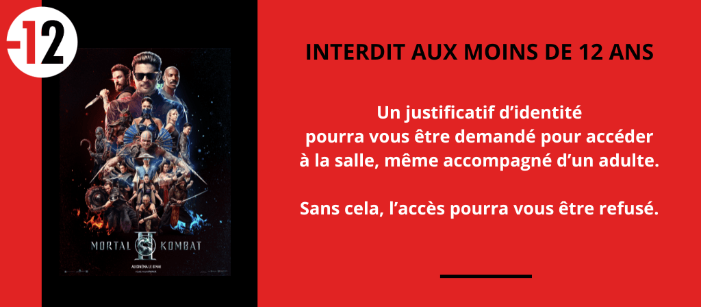 actualité Interdiction -12ans Mortal Kombat II