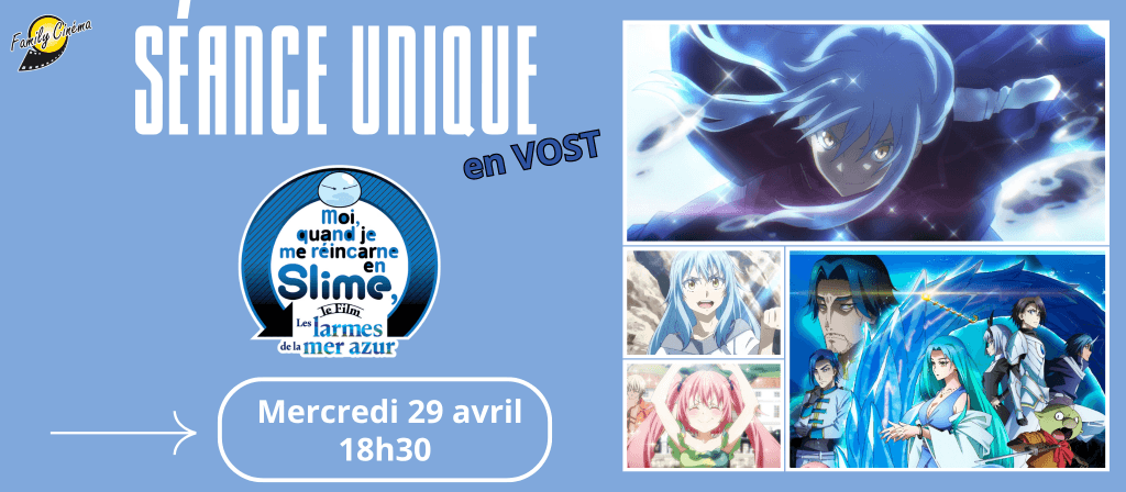 actualité séance unique moi, quand je me réincarne en slime