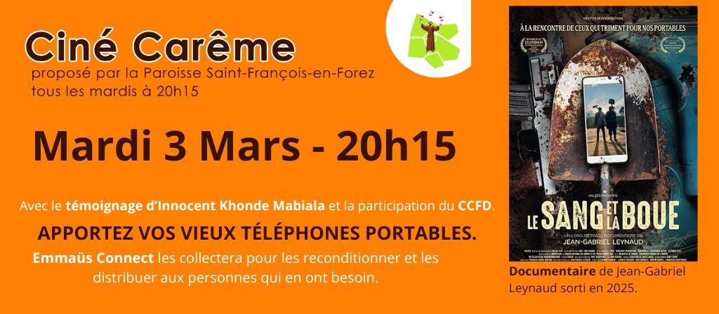 actualité Ciné-Carême - Le Sang et le Boue